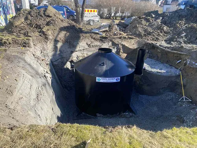 utskifting av oljeutskiller