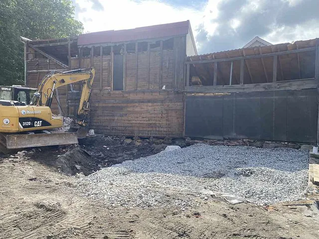 riving av hus