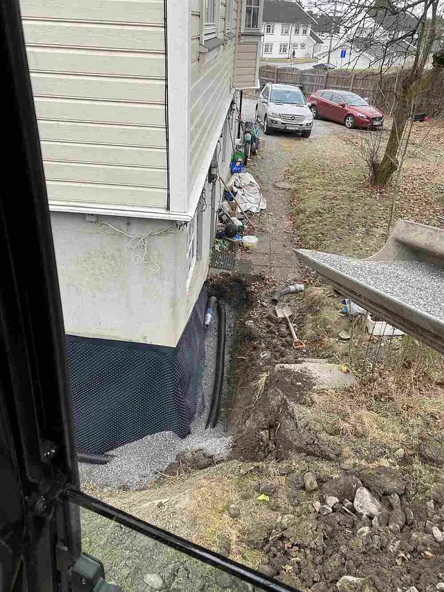 Drenering av jorder og hus